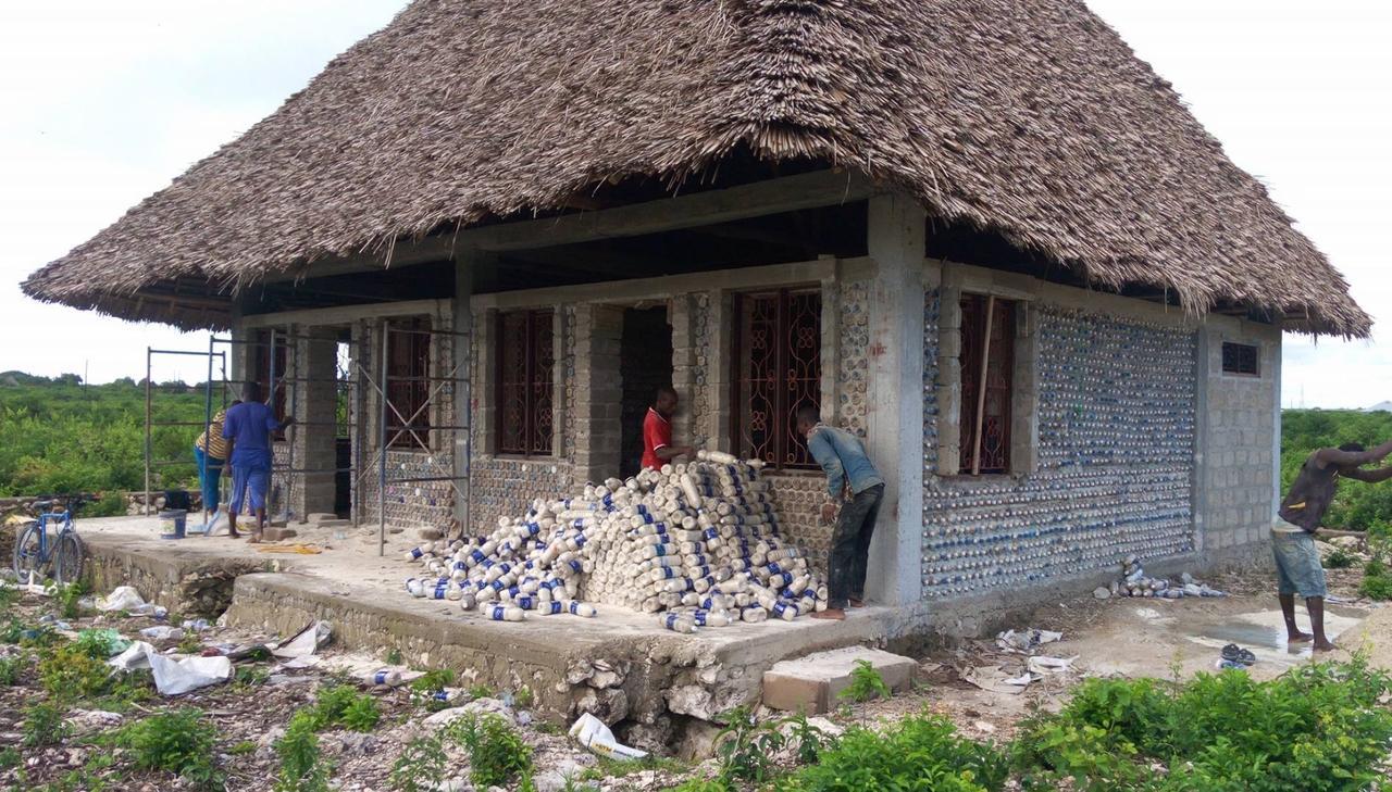 Bed and Breakfast Habibis Bottle House Nungwi Exterior foto