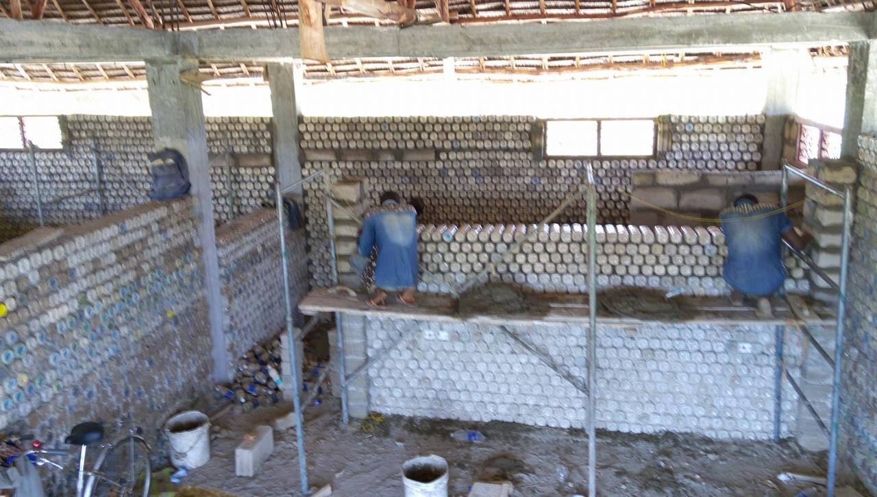 Bed and Breakfast Habibis Bottle House Nungwi Exterior foto
